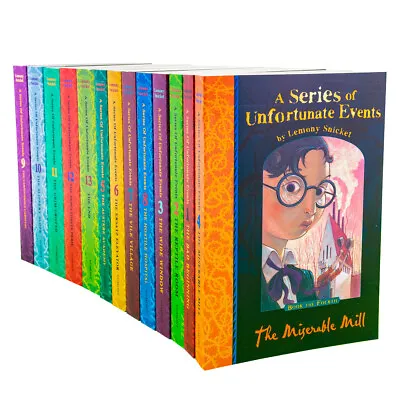 £39.99 • Buy A Series Of Unfortunate Events 13 Books Set By Lemony Snicket -Age 9+ -Paperback