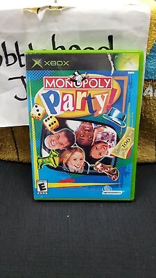 Cib Monopoly Party Microsoft Xbox Video Game Complete In Box • $7.99