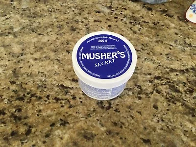 Musher's Secret Dog Paw Protection Wax Moisturizer 200grams (7 Oz.) • $35.99