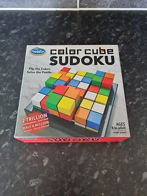 £15.99 • Buy Think Fun Colour Cube Sudoku 3D Puzzle By Paul Lamond Games