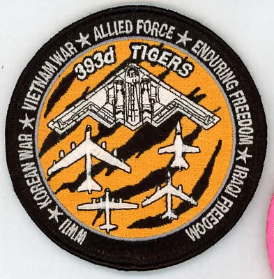 USAF 393rd Bomb Squadron B-2 B-52 FB-111 B-47 B-50 Patch • $14.99