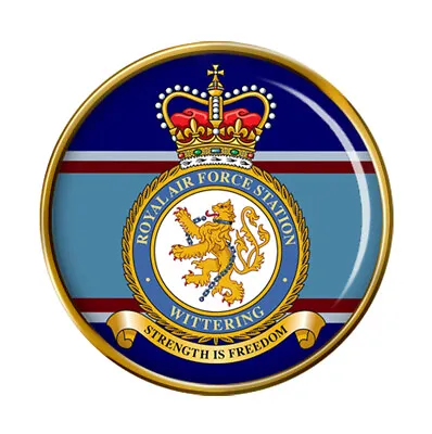 RAF Station Wittering Pin Badge • £5.50
