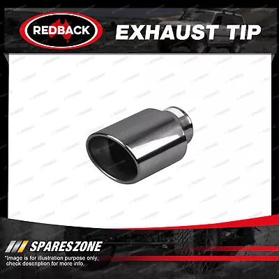 Redback Exhaust Tip 63mm In 108mm Out For Holden Statesman Commodore VQ • $70.95