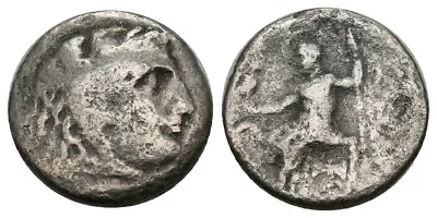 Ancient Greek Silver Drachm Coin - 336-300 BC - Alexander III 'the Great' • $55