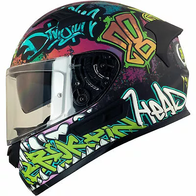 Brokenhead Integral Helmet Inyourface Black Matte XS-XXL • £183.16