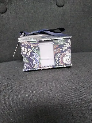 Vera Bradley Note Cube With Pen In Java Navy Camo • $22