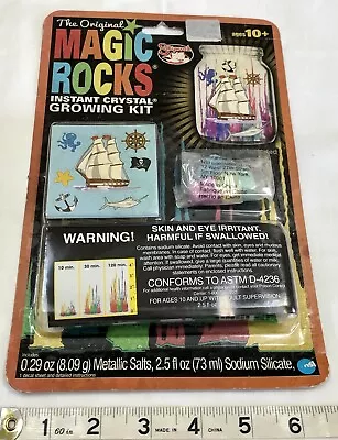 MAGIC ROCKS Shipwreck Instant Crystal Growing Kit Science Educational • $11.95