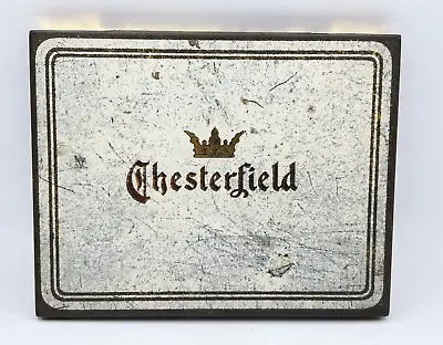 Vintage Chesterfield Cigarette Metal Tin Case #25 District Of Virginia USA 50 • $6.50