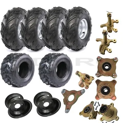 16x8-7 Tire Rim Tube Hubs 7  Wheels Fo Go Kart ATV Quad Buggy Trike Mini Bike • $32.58