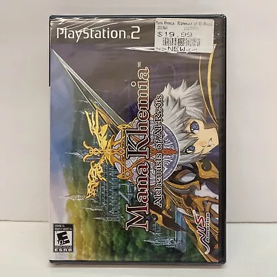 Mana Khemia: Alchemists Of Al-Revis (Sony PlayStation 2 PS2) New Sealed • $89.99