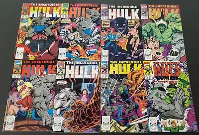 HULK #369-373 (1990) RETURN OF THE GREEN HULK GRAY Vs GREEN Must Sell Pay Rent! • $18