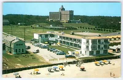 1950's THE AEOLUS HOTEL ON THE OCEAN 40th ST VIRGINIA BEACH VA VINTAGE POSTCARD • $14.95