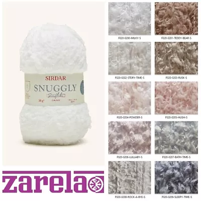 Sirdar Snuggly Snowflake Chunky - 50g ***ALL COLOURS*** • £3.29