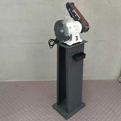 Bench Grinder Linisher Belt Sander With Stand METEX 150mm • $299