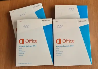 Original Microsoft Office 2013 Home And Business 1 PC  T5d-01574 FULL PERMANENT • $60