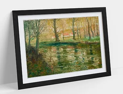 Ernest Lawson Red Rooftops -framed Wall Art Poster Print 4 Sizes • £37.99