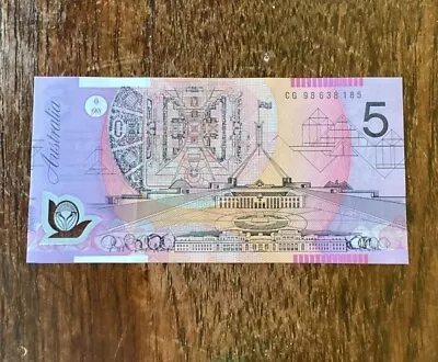 $15 • Buy 1 X Australian 5 Dollar Note (old Version)