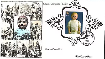 #3151d Martha Chase Doll Anagram FDC (00719973151d001) • $4