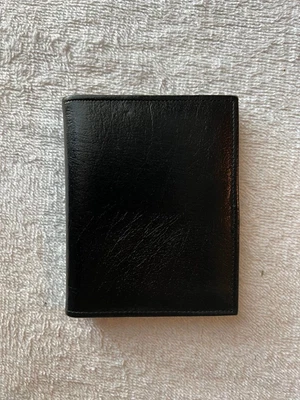 $6.85 • Buy Men's Black Leather Wallet (Justin's Brand) Great Condition
