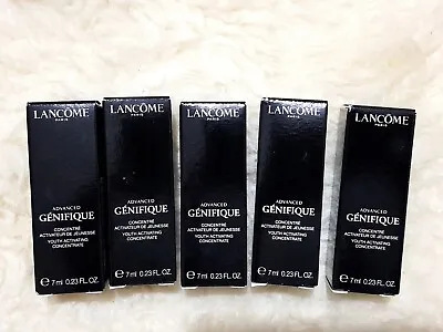 5x Lancom Advanced Genifique Youth Activating Concentrate 7ml Each (35ml) BNIB • £20.99