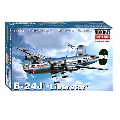 Minicraft 1/72 B-24J USSAF 8th Air Force - 11692 • $40.99