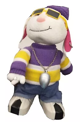 Gemmy Easter Bunny Animated Rappin’ Rabbit Hip-Hoppin’ Musical Plush 13”  • $19.99