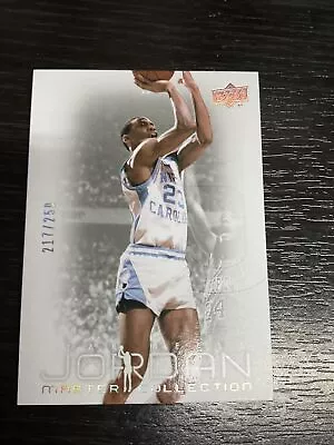 2011-12 Upper Deck #15 Michael Jordan Master Collection 217/250 North Carolina • $49.99