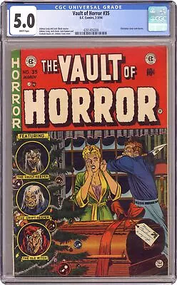 Vault Of Horror #35 CGC 5.0 1954 4281405009 • $2250