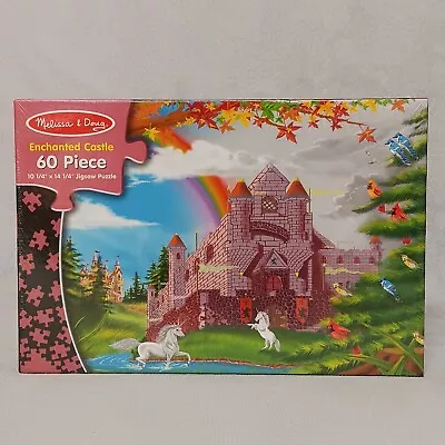 Melissa & Doug Enchanted Castle Jigsaw Puzzle 60 Pcs New In Box 10.25  X 14.25  • $18.95