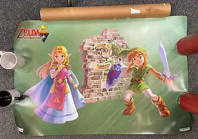 $34.95 • Buy Legend Of Zelda Link Between Worlds 22 X28  Poster *OPEN BOX*  Read Description 