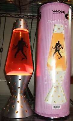 Elvis Presley Lava Lamp Lava Lite Motion Lamp W/Box Vandor • $150