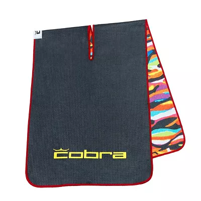 NEW Cobra Microfiber Tour Golf Towel Crazy Snake - 39  X 14  • $31.99