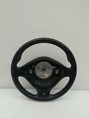 Bmw E46 E39 3 5 Series M Sport Black Leather Steering Wheel 32342282022 • $178.45
