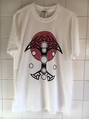 Medium 38-40  Thor Love & Thunder Marvel Studios White T-Shirt Rare Movie Comic • £12