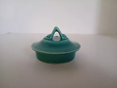 Vintage Art Deco/Fiesta Era Harlequin Teapot Lid Turquoise MINT!!! BIN!!! • $19.95