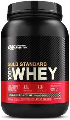 Optimum Nutrition Gold Standard 100% Whey Protein Powder Double Rich Chocolate • $51.30