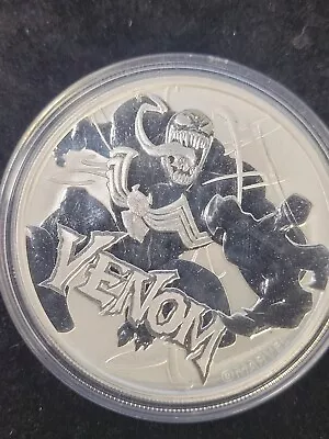 2020 1 Oz Venom .999 Silver Coin - Tuvalu Marvel Bullion - Perth Mint • $45