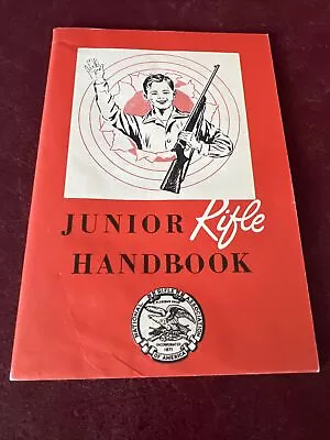 Vintage NRA Junior Rifle Handbook 1951 • $18