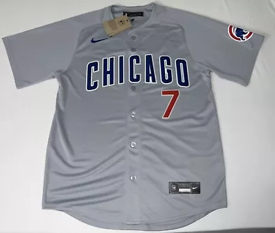 NEW Medium MLB Authentic Nike Limited Dansby Swanson Chicago Cubs Jersey  • $85