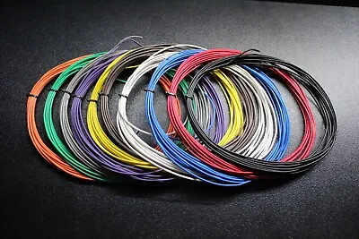 18 Gauge Wire Primary Copper Stranded Lot Pick Color Length Ft Awg Power Remote • $8.95