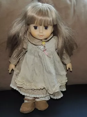 Vintage  Sekiguchi  Doll Vinyl Head And Hands 15  Made In Japan Blonde Hair • $32