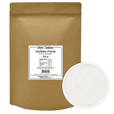 Xanthan Gum 250g Powder Binder Stabilizer & Emulsifier Low Calorie Vegan • £7.48