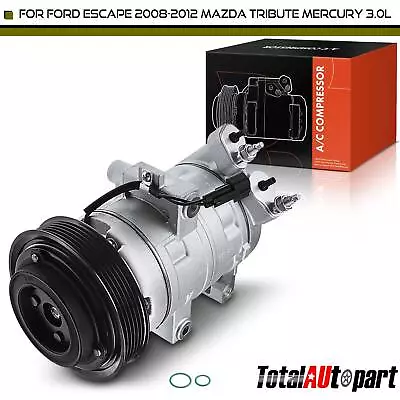 A/C Compressor With Clutch For Ford Escape Ford Escape Mariner V6 3.0L DKS17D • $116.99