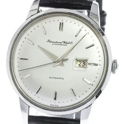 IWC SCHAFFHAUSEN Vintage Cal.8531 Date Silver Dial Automatic Men's Watch_770511 • $1075.02