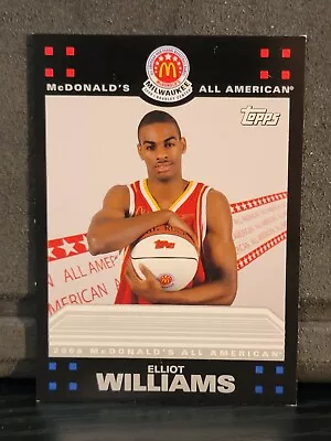 2008 Topps McDonald's All-American Game Portrait Elliot Williams #EW • $4.99