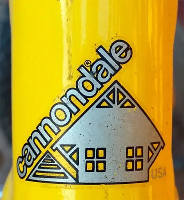 Cannondale Headbadge Vintage Head Tube Decal X1 Vinyl Adesivi Autocollant... • $8.62