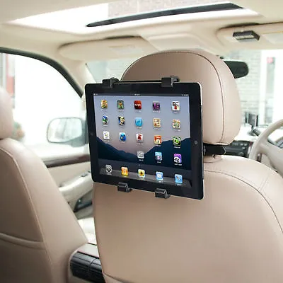 Universal Car Headrest Seat Holder Mount For IPads And All Tablets Up To 10 Inch • £7.97