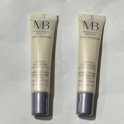 Meaningful Beauty Advanced Lifting Eye Creme 0.5 Oz Bundle Of 2 New • $28.90