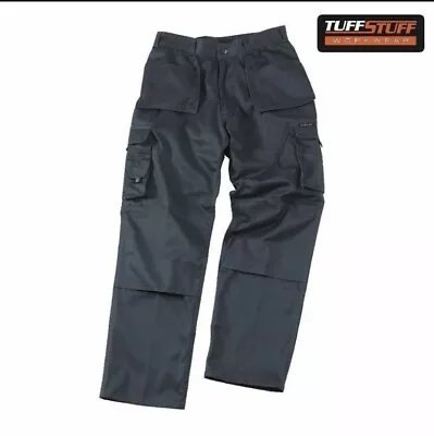 £15 • Buy Tuff Stuff Work Trouser Tough Knee Pad Trousers Heavy Duty 34w, 30l