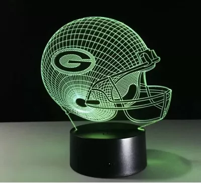Green Bay Packers NFL FOOTBALL TEAM LED Light Lamp Collectible Home Decor Gift • $13.88
